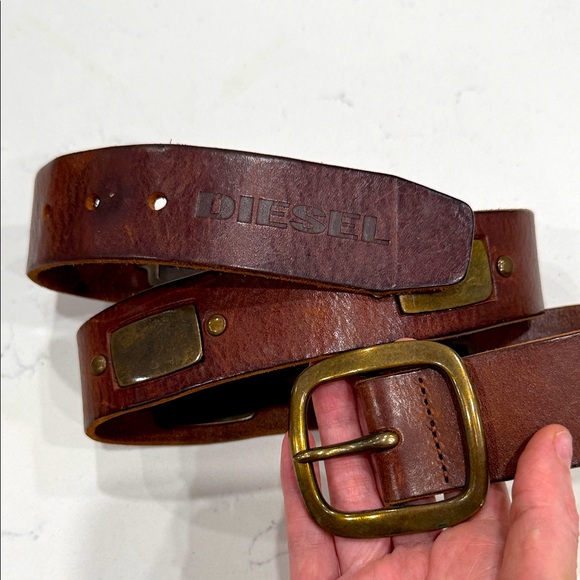 Diesel  Leather Belt size 90/36 - Picture 1 of 10